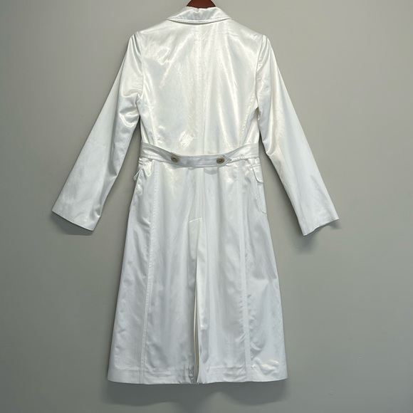 Women’s, Banana Republic Trench, Medium, White - Picture 7 of 8